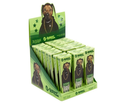 Preview: Papers Pre Rolled G-Rollz - Rap Organic 3er